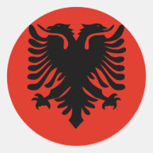 Flag of Albania Sticker