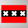 Flag of Amsterdam Print