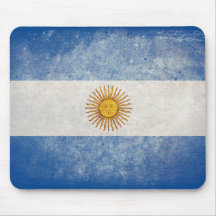 Flag of Argentina Mousepad
