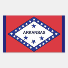 Flag of Arkansas Sticker