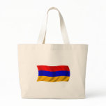 Flag of Armenia Tote Bag