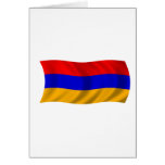 Flag of Armenia Greeting Card