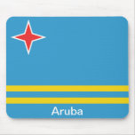 Flag of Aruba Mouse Pads