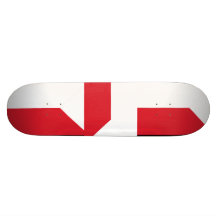Flag of Bratislava Skate Deck