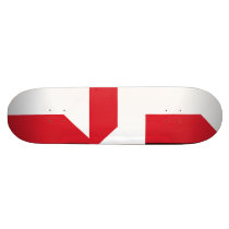 Flag of Bratislava Skate Deck