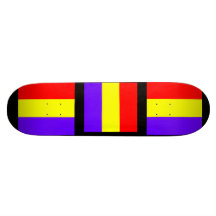 Flag of Budapest Skate Deck