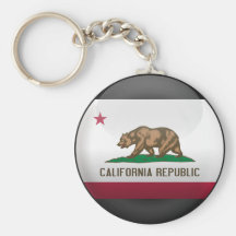 Flag of California Key Chain