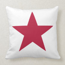 Flag of California Star Pillows