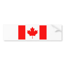 Flag of Canada Bumper Stickers