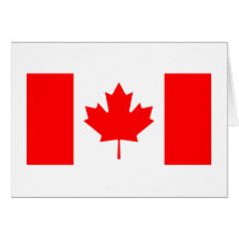 Flag Of Canada Greeting Card