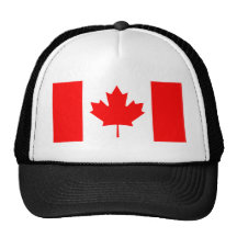 Flag Of Canada Mesh Hat