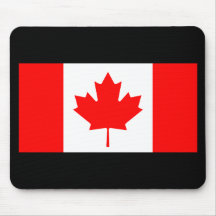 Flag Of Canada Mouse Pads