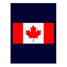 Flag Of Canada Postcard