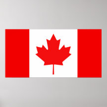 Flag of Canada Poster