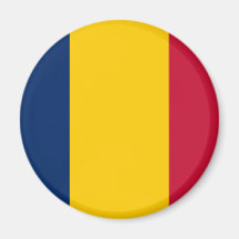 Flag of Chad Magnets