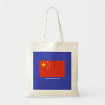 Flag of China Canvas Bags
