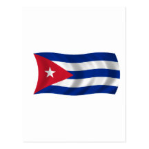 Flag of Cuba Postcard
