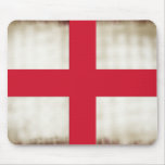 Flag of England Grunge Mouse Pad