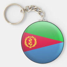Flag of Eritrea Keychain