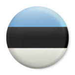 Flag of Estonia Fridge Magnet