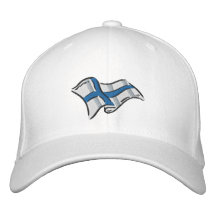 Flag of Finland Suomi flag for Finns Baseball Cap