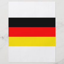 Flag of Germany Full Color Flyer