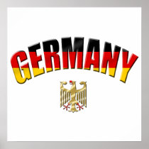Flag of Germany logo German shirts and gifts Print