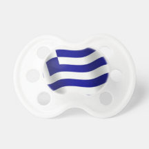 Flag of Greece Baby Pacifiers