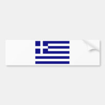Flag of Greece Bumper Sticker