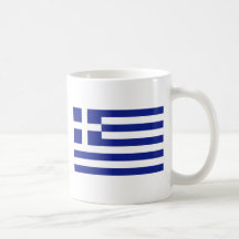 Flag of Greece Coffee Mugs
