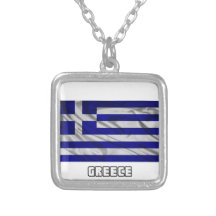 Flag of Greece Custom Jewelry