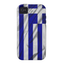 Flag of Greece iPhone 4 Cover