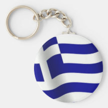 Flag of Greece Keychains