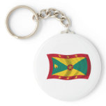 Flag of Grenada Key Chain