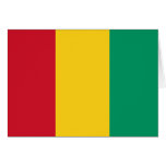 Flag of Guinea Greeting Card