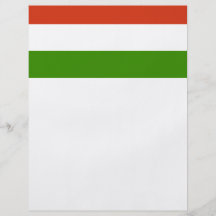 Flag of Hungary Full Color Flyer