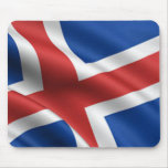 Flag of Iceland Mouse Pads