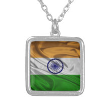 Flag of India Custom Necklace