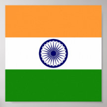 Flag of India Poster11x11