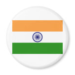 Flag of India Products Fridge Magnet
