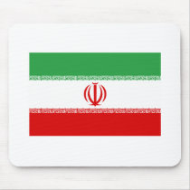Flag of Iran Products Mouse Pad