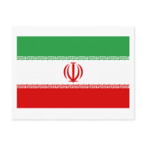Flag of Iran Products Post Cards