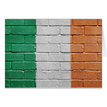 Flag of Ireland Card