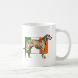 Flag of Ireland Irish wolfhound Gear Mugs