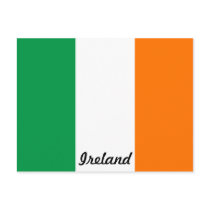 Flag of Ireland Post Card