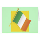 Flag of Ireland T-shirts and Gifts Card