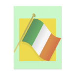 Flag of Ireland T-shirts and Gifts Post Cards
