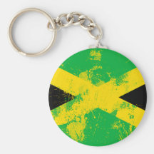 Flag of Jamaica Keychains