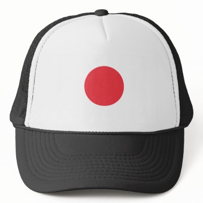 Flag of Japan Trucker Hats by ab_photodesigner