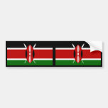 Flag of Kenya Africa Bumper Stickers